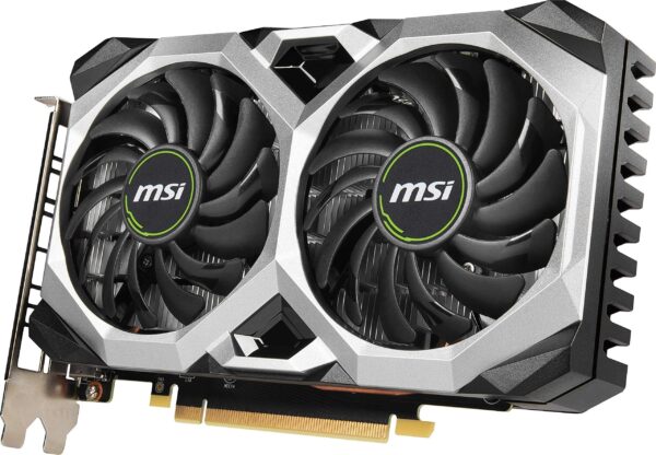 MSI Gaming GeForce GTX 1660 Super 192-bit HDMI/DP 6GB GDRR6 HDCP Support DirectX 12 Dual Fan VR Ready OC Graphics Card (GTX 1660 Super VENTUS XS OC) (Renewed) - Image 2