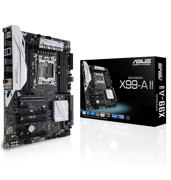 ASUS X99-E LGA2011-v3 5-Way Optimization SafeSlot Aura RGB ATX Motherboard (Certified Refurbished)