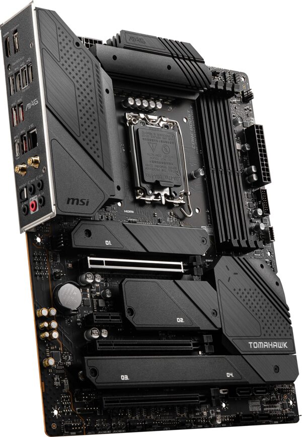 MSI MAG Z690 Tomahawk WiFi Gaming Computer Motherboard (ATX, 12th Gen Intel Core, LGA 1700 Socket, DDR5, PCIe 5, 2.5G LAN, M.2 Slots, Wi-Fi 6E) Intel PC Motherboards (Renewed) - Image 4