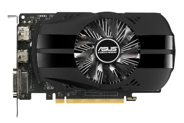 ASUS Geforce GTX 1050 Ti 4GB Phoenix Fan Edition DVI-D HDMI DP 1.4 Gaming Graphics Card (PH-GTX1050TI-4G) Graphic Cards (Renewed) - Image 2