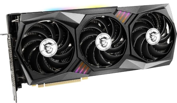 MSI Gaming GeForce RTX 3060 Ti 8GB GDRR6 256-Bit HDMI/DP Tri-Frozr 2 TORX Fan 4.0 Ampere Architecture RGB OC Graphics Card (RTX 3060 Ti Gaming X Trio) (Renewed) - Image 2