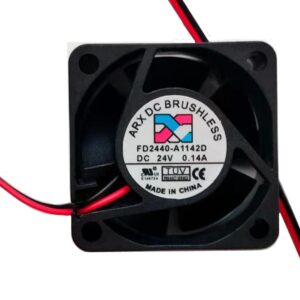 for FD2440-A1142D 24V 0.14A 4020 4CM 2-Wire Inverter Cooling Fan