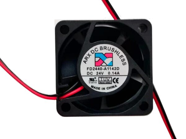 for FD2440-A1142D 24V 0.14A 4020 4CM 2-Wire Inverter Cooling Fan
