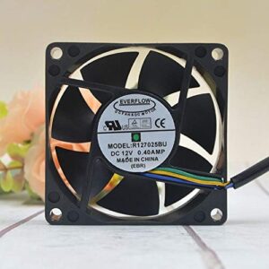 for R127025BU 12V 0.40A 7025 7CM 3-Wire Cooling Fan