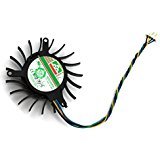 Video Card Cooling Fan for VGA 8600GTS Series New Notebook Replacement Accessories DC12V 0.19A 4pin 50mm(D)11mm(H)