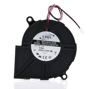 for ADDA AB07512UB300100 7530 12V 0.60A Wind Turbine Cooling Fan
