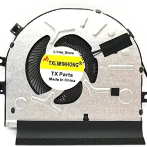 TXLIMINHONG New Compatible CPU Cooling Fan for Lenovo IdeaPad 320S-14 320S-15 520S-14 520S-15IKB 320S-15IKB Flex 5-1470 1570 Yoga 520-14IKB DC28000JFF0 DFS200405B30T