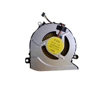 xinzhuoqi New Replacement CPU Cooling Fan for HP Pavilion 15-AB 17-G 15-AB000 15-AB100 15-AB200 15-AB273CA TPN-Q159 17-G100 Series 806747-001 812109-001 4 Wires 4 pins