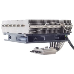 SilverStone SST-NT06-PRO-V2 - Nitrogon CPU Cooler 6 Heatpipe, 120mm PWM, Intel/AMD, AM4 Ready