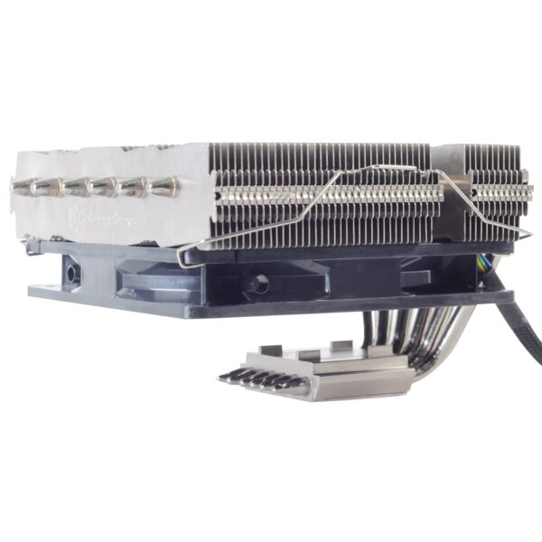 SilverStone SST-NT06-PRO-V2 - Nitrogon CPU Cooler 6 Heatpipe, 120mm PWM, Intel/AMD, AM4 Ready