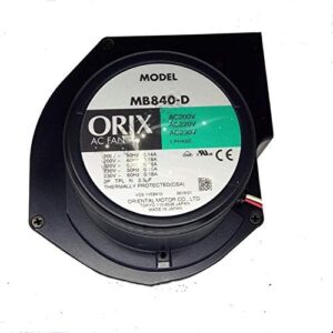 for MB840-D AC200V-230V 0.14/0.18A 50/60HZ Centrifugal Drum Cooling Fan