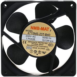 4715MS-23T-B40 12CM 12038 230V 15-13W AC Cooling Fan 4715MS-23T-B40