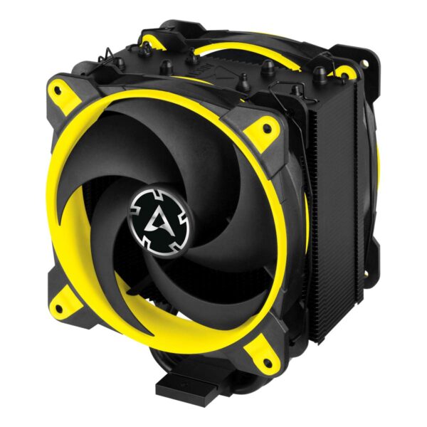 ARCTIC Freezer 34 Esports Duo - Tower CPU Cooler with BioniX P-Series case Fan in Push-Pull, 120 mm PWM Fan, for Intel and AMD Socket - Yellow