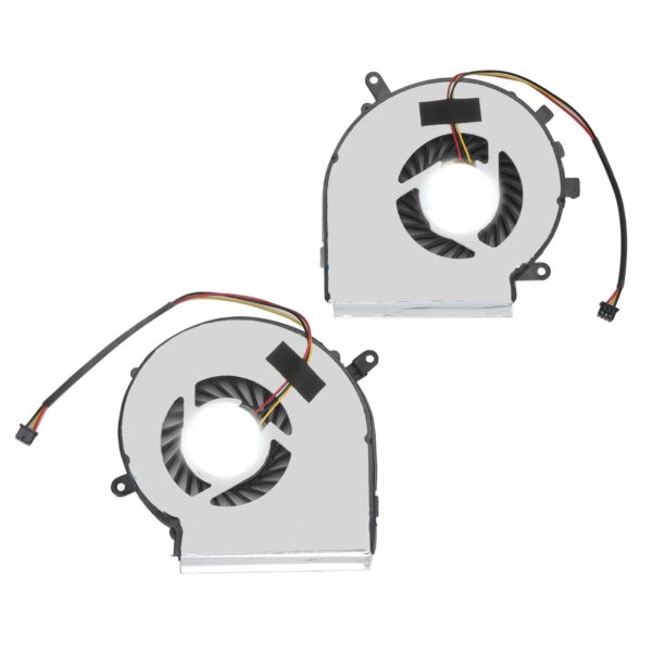 GOWENIC CPU GPU Cooling Fan for MSi GE62 GE72 PE60 PE70 GL62 GL72 GP62 GP72 MS 16J1 MS 16J5 MS 1791 MS 1795 3 Pin 3 Wire CPU Cooling Fan GPU Cooling Fan Kit