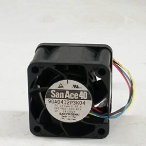 for Sanyo 4CM 4028 12V 0.92A 9GA0412P3K04 4-Wire PWM Gale Volume Violent Cooling Fan