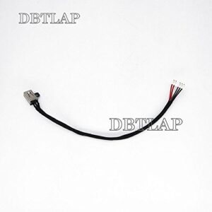 DBTLAP DC Power Jack with Cable Socket Compatible for Dell Compatible for Inspiron 14 3451 14-3452 14-i3452 450.03006.0001 450.03006.1001