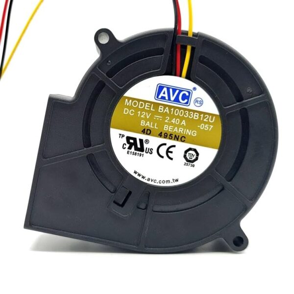 for BA10033B12U 12V 2.4A 9733 BBQ Box Blower Fan