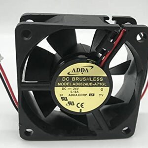 DC24V ADDA 6025 AD0624UB-A71GL 0.16A 6CM Inverter Cooling Fan