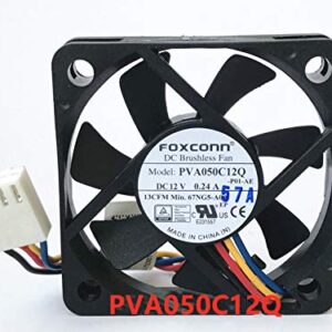 Generic Cooling Fan Cooler for FOXCONN PVA050C12Q 5CM 5010 5CM4-Pin/Wire