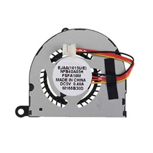 FCQLR Laptop CPU Fan Compatible for ASUS EEE PC 1011PX 1011BX 1011B 1011CX 1011P 13GOA331AM010-10 1015P 1015PE 1015PEM 1015PD 1015PX KSB0405HB Foxconn NFB40A05H Laptop CPU Cooling Fan