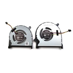 wangpeng® New Cooling Fan 0MPHWF MPHWF 861FC 0861FC for DELL Vostro 15 7590 CPU GPU Cooling Fan