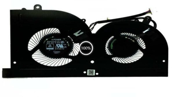 wangpeng® New Cooling Fan for MSI GS63 GS63VR GS73 GS73VR MS-16K2 MS-17B GPU Fan BS5005HS-U2L
