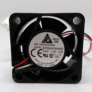 for EFB0405HHD 5V 0.45A 4020 4CM 3-Wire Switch Cooling Fan