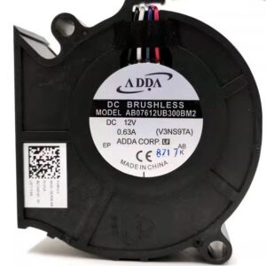1 PCS AB07612UB300BM2 7.7CM 12V Temperature Control PWM Turboblower Fan