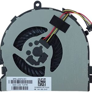 wangpeng® New Laptop CPU Cooling Fan L20474-001 for HP Pavilion 15-DA 15-DB CPU Cooling Thermal Fan UMA DC28000L8D0