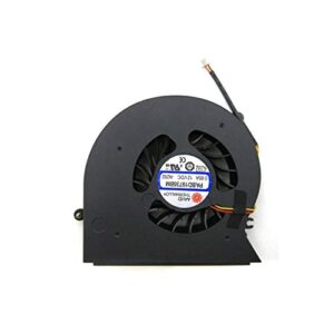 FCQLR New CPU Fan Compatible for MSI MS-1781 MS-1782 GT72 GT72S GT72VR 6RE 6RD 7RE 7RD Dominator Pro Cooling Fan PABD19735BM 0.65A -N292