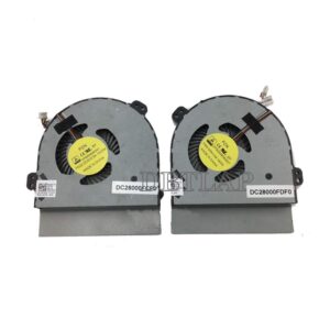 DBTLAP Laptop CPU Cooler Fan Compatible for DELL for Alienware M15X 2015 Series DFS200805000T 0.5A FG22 FH23 DC28000FCF0 DP/N 09F65X Fan