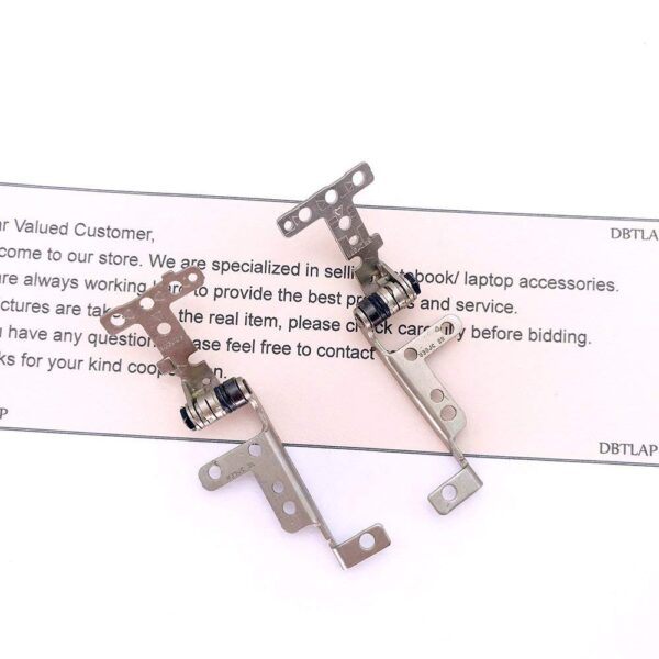 DBTLAP LCD Hinges Compatible for Asus U36 U36S U36SD 13GN1810M050-1 13GN1810M060-1 U36SG U36J U36JC Laptop Left + Right Hinges