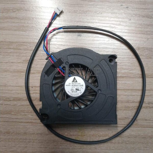 DBTLAP CPU Cooling Fan Compatible for Delta KDB04112HB X02 Fan 12V 0.07A 6CM 3Pin