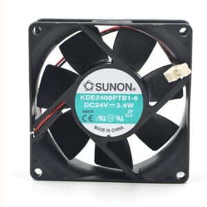 DBCParts Replacement Cooler Cooling Fan for Sunon KDE2408PTB1-6 DC24V 3.4W 8CM 80mm 8025 80x80x25mm 2Pin