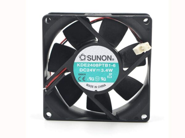 DBCParts Replacement Cooler Cooling Fan for Sunon KDE2408PTB1-6 DC24V 3.4W 8CM 80mm 8025 80x80x25mm 2Pin