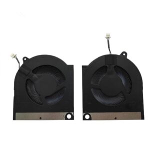 CSEZWASM New Laptop Cooling Fan CPU and GPU for DELL G16 7630 G15 5530 2023 Series EG75071S1-C290-S9A EG75071S1-C280-S9A DC12V(One Pair)