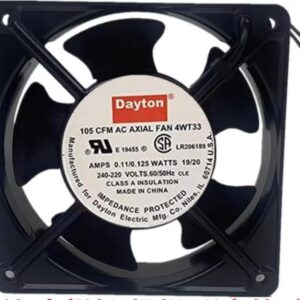 for 4WT33 12CM 240-220V 0.11-0.125A Cabinet Fan