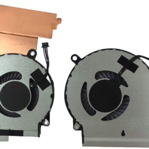 wangpeng® New CPU + GPU Cooling Fan L30204-001 L30203-001 for HP Omen 15-DC 15-DC1068TX 15-DC0006TX 15-DC0011TX TPN-Q211