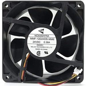 for MMF-12D24DS-MM6 DC24V 0.38A 12CM 3-Wire Inverter Cooling Fan