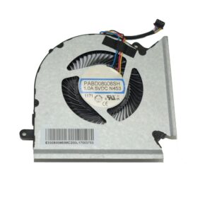CPU/GPU Fan Cooler, Computer Cooling Fan Replacement CPU Air Cooler Compatible for MSI GP66 GL66 CPU Fan N453 GPU Fan N454 Radiator Computer Case Air Freezer (CPU)
