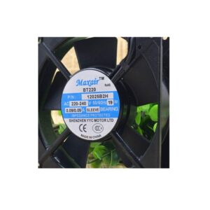 Cytom for Maxair BT220 P/N 12025B2H 220~240V 19W 12025 Double Ball Cooling Fan