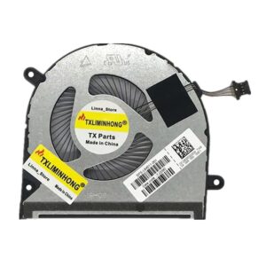TXLIMINHONG New Compatible CPU Cooling Fan for HP Envy X360 13Z-AY 13-AY TPN-C147 L94511-001 DC28000QWD0 ND75C39-19H06 DC5V 0.5A