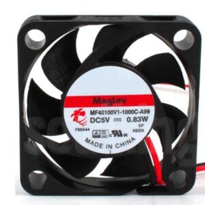 Zyvpee 40mm MF40100V1-1000C-A99 5V 0.83W 2 Wires Laptop Cooling 40x40x10mm