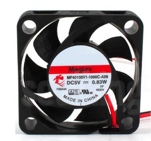 Zyvpee 40mm MF40100V1-1000C-A99 5V 0.83W 2 Wires Laptop Cooling 40x40x10mm