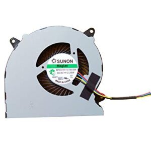 Z-one Fan Replacement for ASUS N550J N550JK N550X47JV N550X42JV Series CPU Cooling Fan MF60070V1-C180-S9A 4-Wires 4-Pins