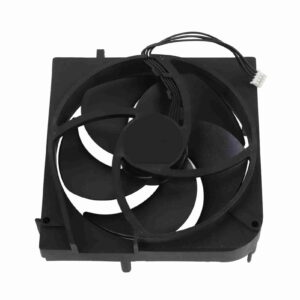Game Internal Cooling Fan 4 Pin Power Connection Replacement Series S Built in Fan, High Performance CPU Cooling Fan for Stable and Wearable Cooling