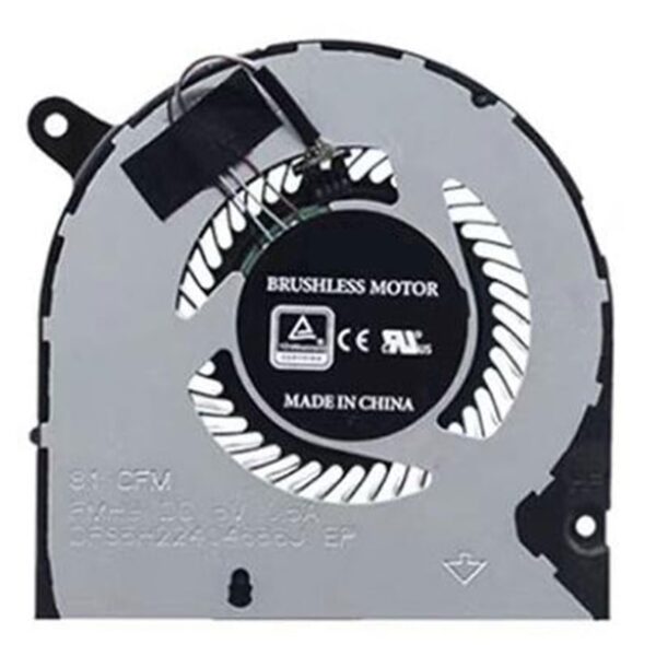0PC01D + 0F3DF0 CPU + GPU Cooling Fans Suitable for Dell 2020 Year G5 15 SE 5500 5505 5505-A685GRY GTX1660 / RTX Series Laptop Cooler Fan 5V 0.5A 4 PIN DFS5H22404666J + DFS5H22314565J (CPU)