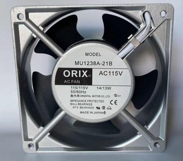 1 PCS MU1238A-21B 115V 14/13W 12CM 120×120×38mm Cooling Fan