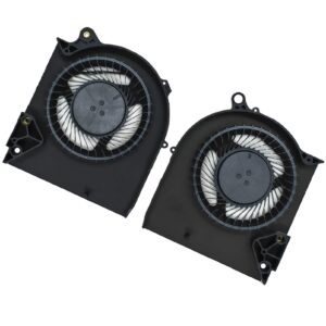 EG75071S1-C050-S9A EG75071S1-C060-S9A CPU+GPU Cooling Fan Replacement for DELL for Alienware M15 Ryzen R5 R6 2021 Year Laptop 12V 0.31A 4PIN