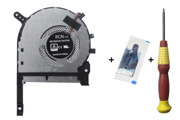 Cooling Fan for ASUS TUF FX505DT FX505 FX505DD FX95 FX705DU FX705DD FX705DT FX95G FX86 ZX86 FX86FE FX86SM FZ86F FX95D FX705G FX505D GE FA506 FX506 FX506LU FX706 FA706 Series Fan (CPU Cooling Fan)